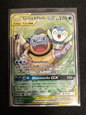 Turtok Plinfa GX 215/236 Tag Team Pokemonkarte - Welten Im Wandel