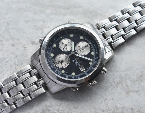 Seiko chronograph herrenuhr - chronograph,