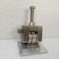 Handschlagprägewerk 3 mm  Schlagstempel     -    inkl.19%