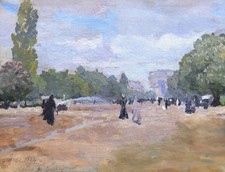 Französische öl gemälde