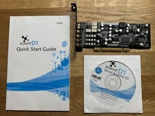 Asus Xonar D1 PCI Soundkarte