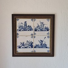 Antike gerahmte Kacheln