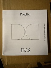 Flos Foglio Wandleuchte,Weiß