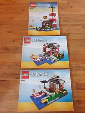 Original Bauanleitung / Instruction LEGO CREATOR 5770 Leuchtturm, guter Zustand