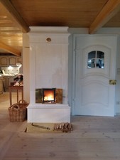 Kachelofen , Grundofen - Kachelofen Schwedisch - Klassisch