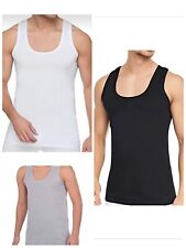 3-6-12 Pack Herren Unterhemden Feinripp Tank Top  Achselhemd %100 Baumwolle K-87