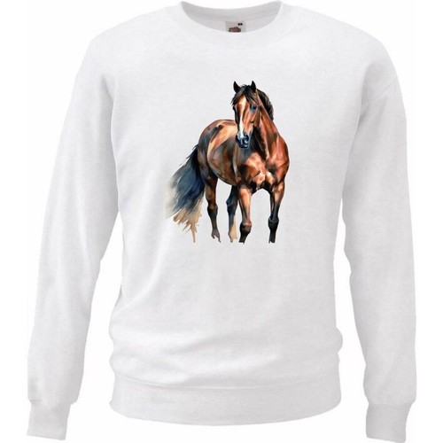 Sweatshirt sweater pferde - sweatshirt,
