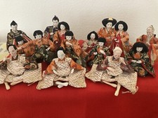 15x Japanische Hina-Puppen