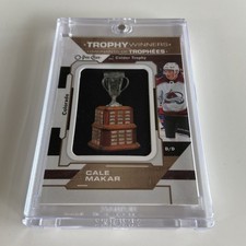 NHL Card-Cale Makar-Trophy Winners Patch-OPC 2021-22-Colorado