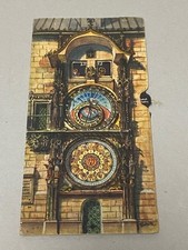 Postkarte RATHAUSUHR PRAG mit
