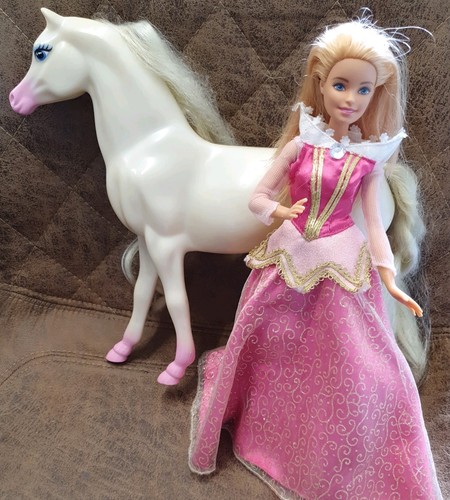 Barbie pferd creme - barbie,