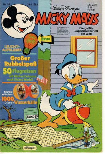 Micky maus 1984 mit - mit, dem