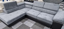 Modulares 5-Sitzer Schlafsofa in L-Form mit Stauraum - bequeme LH Lounge
