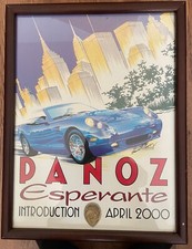 Werbe Poster PANOZ Esperante