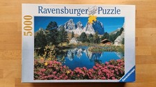 Puzzle 5000 Dolomiten See Am Sellapass 174058 Ravensburger