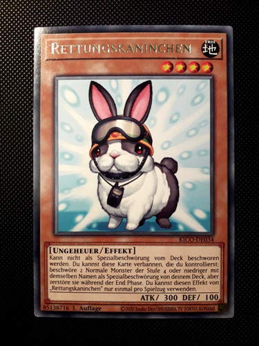 Rettungskaninchen - yu-gi-oh!,