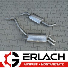EDELSTAHL Auspuffanlage für VW Transporter T4 IV 2.5 TDi TD Auspuff 10016