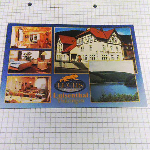 Thüringen luisenthal - ak,