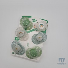 Tommee Tippee Lustige Schnuller, orthopädisch, symmetrisch, Silikon, B... 433556