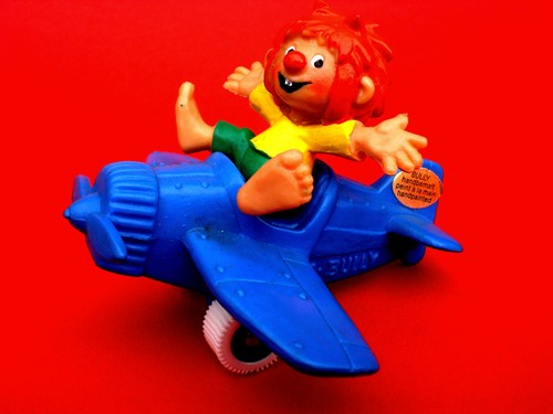 Schleich pumuckl mit flugzeug - schleich,