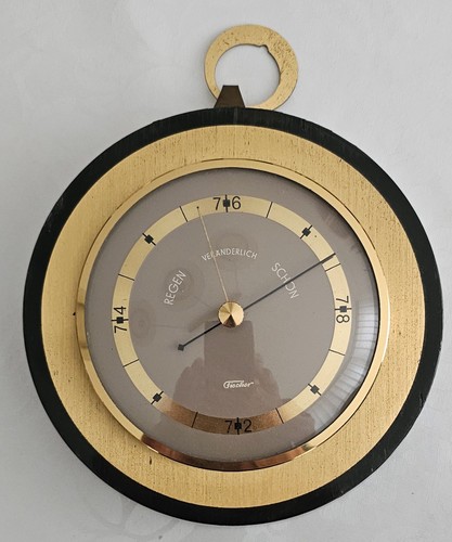 Vintage fischer barometer - vintage,