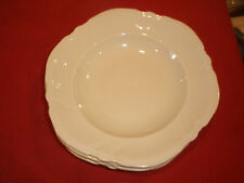 Rosenthal Victoria Elfenbein 4 Suppenteller gut erhalten