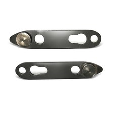 Blinkerverlegung für Harley Dyna 91-17 Blinker hinten Versatz Kit chrom