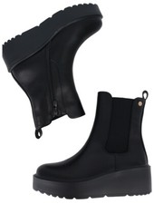 Plateau Knöchelschuhe schwarz