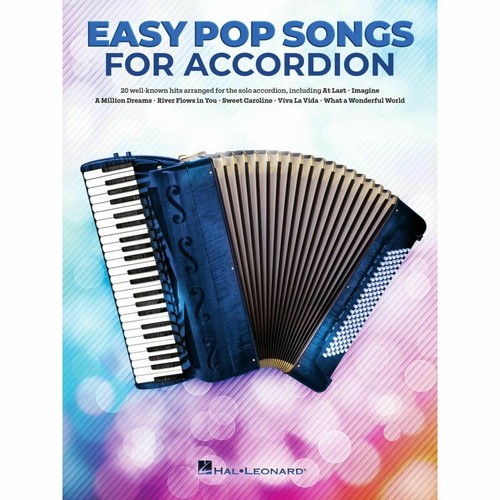 Easy pop songs for accordion - easy,