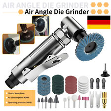 Druckluft Stabschleifer Winkelschleifer 90° Winkel Schleifer Trennschleifer Set