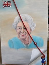 Queen Elizabeth Poster vom