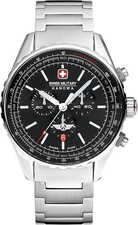 Swiss Military Hanowa SMWGI0000303 Herren Analog Quarz Uhr Edelstahl Armband