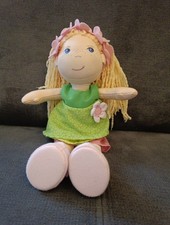 Haba Stoffpuppe Mali 30 cm Weichpuppe Anziehpuppe 