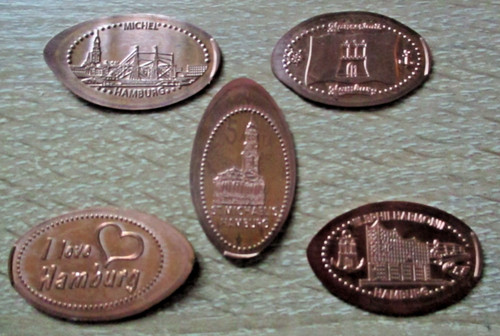 Elongated coins aus - elongated,