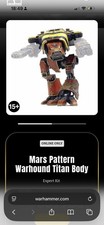 Mars pattern Warhound Titan
