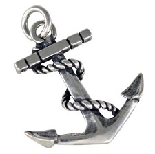 Anker Anhänger Silber 925