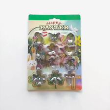 TOP   -12  Keksausstecher Plätzchenformen Edelstahl für Ostern -Backvergnügen !