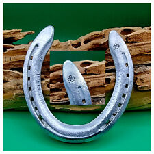 1 aufgearbeitetes Hufeisen mit