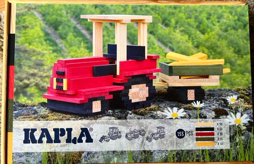 Kapla steine baukasten traktor - kapla,