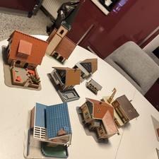 Konvolut alte Modellhäuser