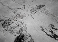 Foto Flieger Luftbild im Winter Details !! HOCH INTERESSANT