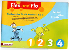 Flex und Flo - Stoffverteiler Mathe GS für die Klassen 1 - 4 auf CD Word-Dateien