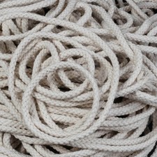 Runddocht Öllampendocht Petroleumlampe Fackel Docht Brenner 100% Baumwolle Feuer