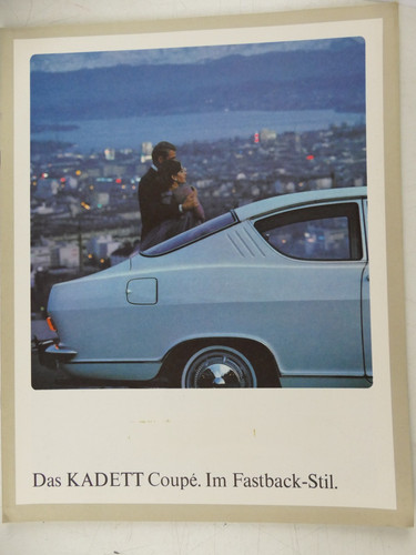 Opel das kadett coupé - opel,