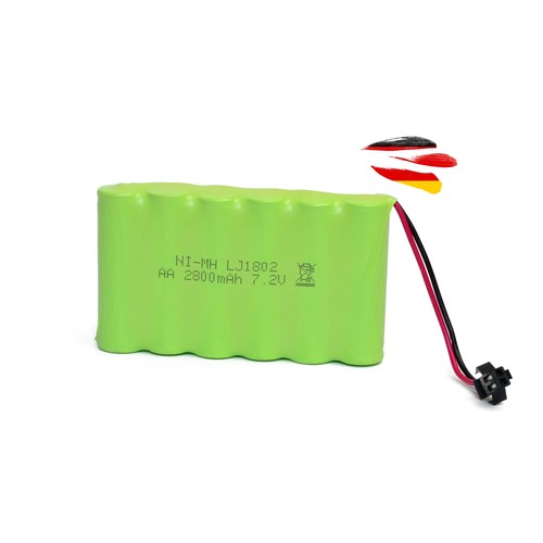 2800mah 2p akku rc - 7.2v,