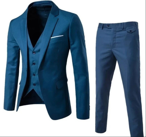 Blauer herrenanzug - blauer,