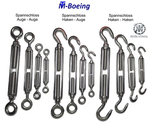 Spannschloss wantenspanner - spannschloss,