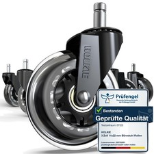 Bürostuhl Rollen, 5er-Set