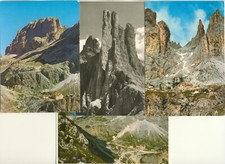 4 AK Vajolethütte Rosengarten Pera di Fassa Dolomiten Südtirol Alpenhütte 795.2.