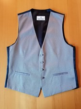 Wilvorst Anzugsweste Herren Blau Größe 48